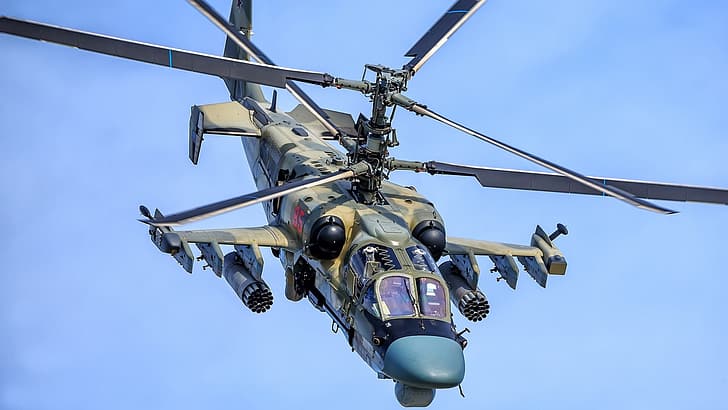 Ka-52, Russian Air Force, Russian Army, HD wallpaper