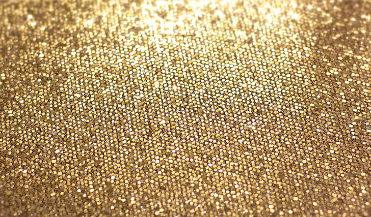 latar belakang, payet, emas, emas, tekstur, bersinar, glitter, Wallpaper HD