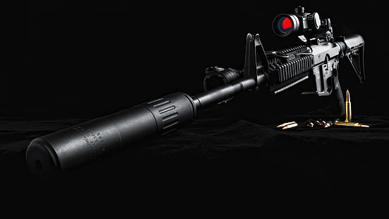 ammo, ammunition, bullet, guns, military, rifle, scope, sniper, weapons, HD wallpaper HD wallpaper