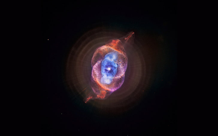 fondo de pantalla de nebulosa ojo de gato, nebulosa, ojo de gato, ngc 6543, Fondo de pantalla HD