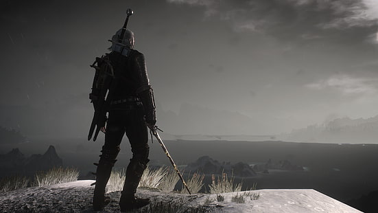 The Witcher, The Witcher 3: Perburuan Liar, Geralt of Rivia, Wallpaper HD HD wallpaper