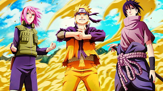 Naruto Shippuuden illustration, anime, silhuett, konst, människor, ritning, design, tecknad serie, man, mode, pojke, person, klubba, fest, roligt, hår, kärlek, HD tapet HD wallpaper