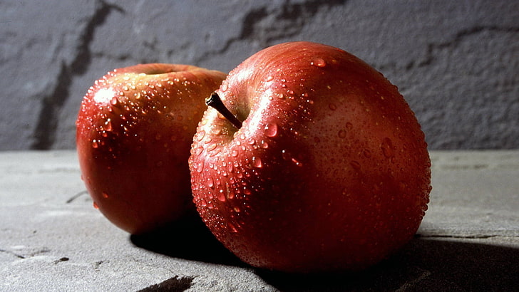 อาหารแอปเปิ้ลผลไม้เปียก, วอลล์เปเปอร์ HD