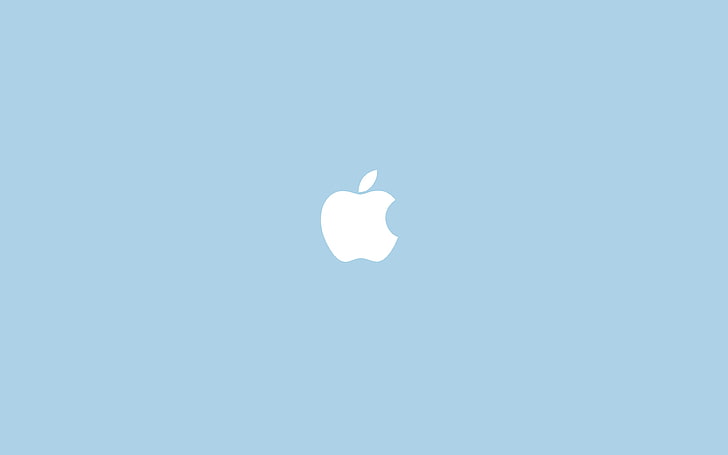 Blue Apple logo HD wallpapers free download | Wallpaperbetter