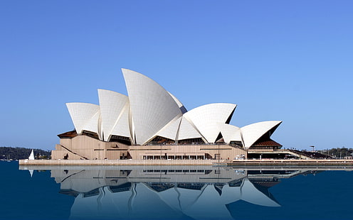 Сиднейский оперный театр, Австралия, Сидней, Оперный театр, Австралия, HD обои HD wallpaper