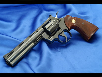 Vapen, Colt Python Revolver, HD tapet HD wallpaper