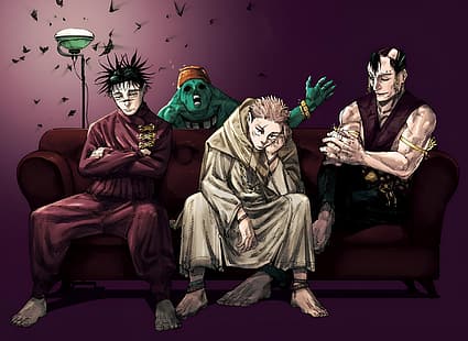 Jujutsu Kaisen, manga, Sukuna, Fondo de pantalla HD HD wallpaper