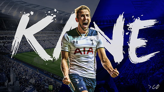 Harry Kane, sepak bola, Tottenham Hotspur, Wallpaper HD HD wallpaper