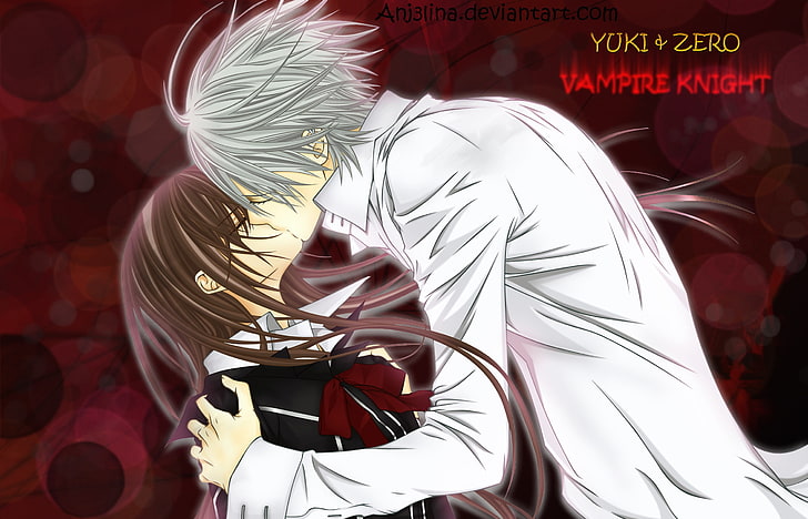 vampire knight anime yuki cross zero kiryu 2800x1800 Anime Vampire Knight Sztuka HD, Anime, Vampire Knight, Tapety HD