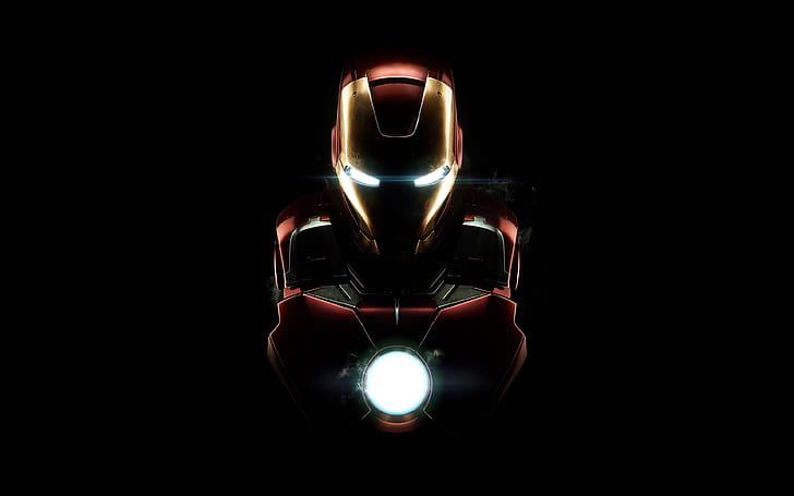 Iron Man Armor Mark VII 4K, svart, mörk, Iron, Armor, Mark, Man, VII, HD tapet