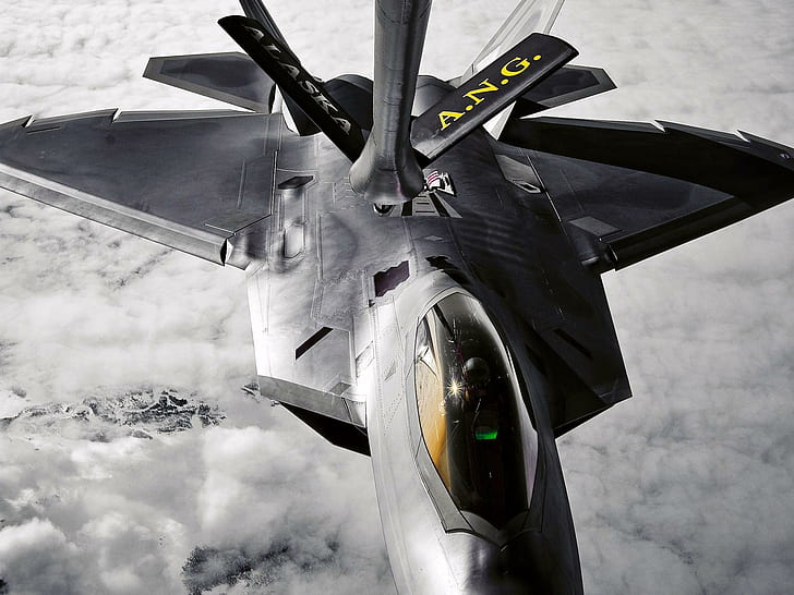 Gasin 'Up, schwarzes Kampfflugzeug, Militär, Feuerkraft, Flugzeug, Tragfläche, Flugzeuge, HD-Hintergrundbild
