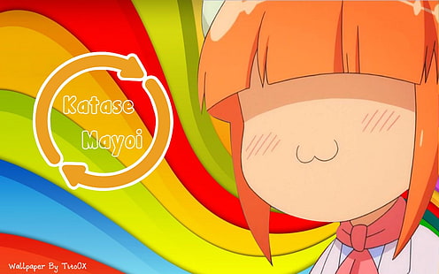 Acchi Kocchi, dziewczyny z anime, Mayoi Katase, Tapety HD HD wallpaper