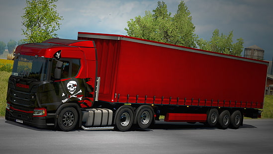 simulatore di camion euro, ETS2, Sfondo HD HD wallpaper