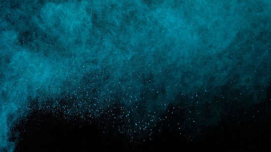 дым, текстура, дизайн, синий, темно, HD обои HD wallpaper