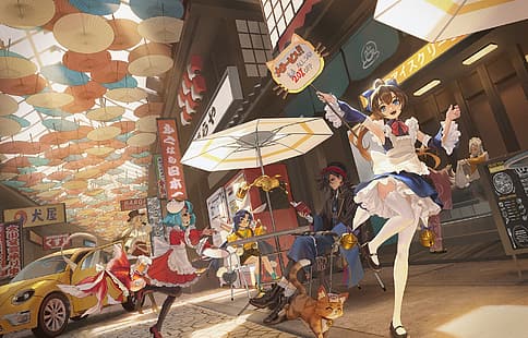 kirino ttk, anime, anime kızlar, Onmyoji, HD masaüstü duvar kağıdı HD wallpaper