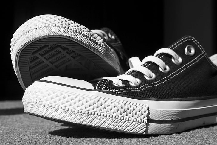 converse all star, laces, rubber, shoes, sneakers, HD wallpaper