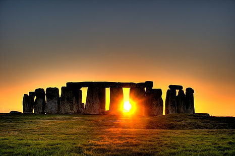 Stonehenge Landschaft England, HD-Hintergrundbild HD wallpaper