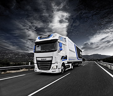  Vehicles, DAF, Truck, Vehicle, HD wallpaper HD wallpaper