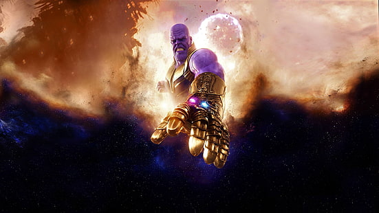 Thanos, Rächer: Unendlichkeitskrieg, Filme, HD-Hintergrundbild HD wallpaper