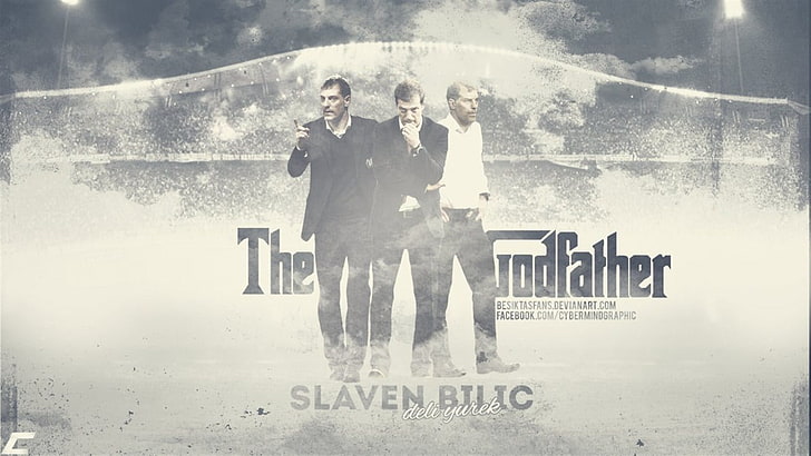 Poster Godfather, klub sepak bola, sepak bola, Slaven Bilic, Wallpaper HD