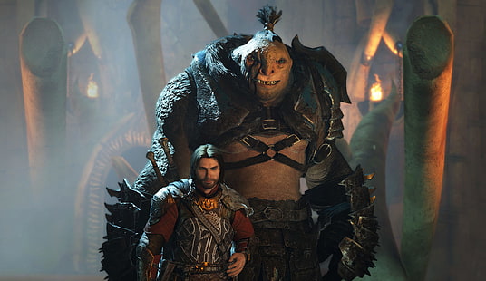 Middle-Earth: Shadow of War, วิดีโอเกม, orcs, Talion, Middle Earth, Middle-earth, วอลล์เปเปอร์ HD HD wallpaper