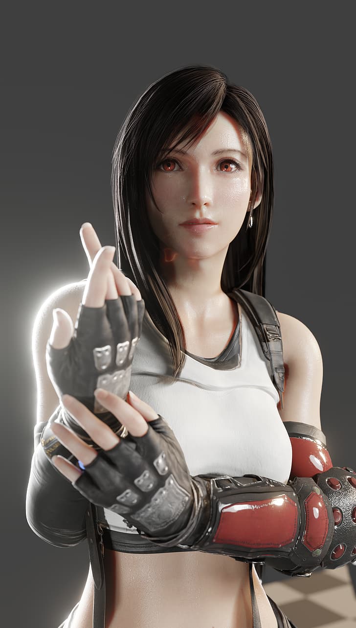 Final Fantasy VII Remake Official Wallpapers of Tifa Lockhart and Aerith  Gainsborough Now Available  Siliconera