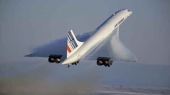 Aviões, Concorde, HD papel de parede HD wallpaper