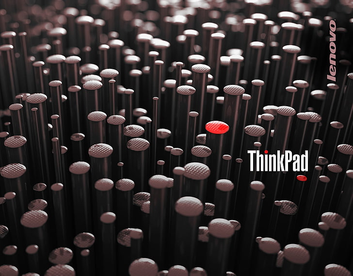 Cartel de Lenovo ThinkPad, ThinkPad, Lenovo, Fondo de pantalla HD