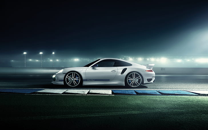 2014 Porsche 911 supercar yolunda, 2014, Porsche, Supercar, yol, HD masaüstü duvar kağıdı