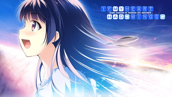 Wenn mein Herz Flügel hätte, bildlicher Roman, Habane Kotori, Anime Girls, HD-Hintergrundbild HD wallpaper