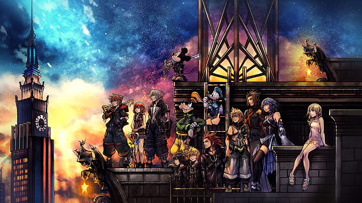 Kingdom Hearts Kingdom Hearts Iii Hd Wallpaper Wallpaperbetter
