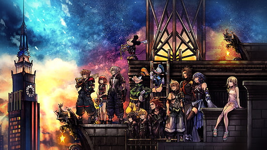 Kingdom Hearts, Kingdom Hearts III, HD papel de parede HD wallpaper