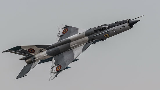 Jet Fighters, Mikoyan-Gurevich MiG-21, Jet Fighter, HD wallpaper HD wallpaper