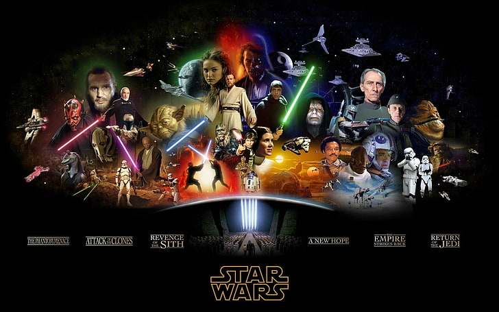 Cartel de Star Wars, Star Wars, Fondo de pantalla HD