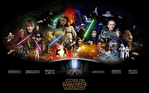 Star Wars-affisch, Star Wars, HD tapet HD wallpaper