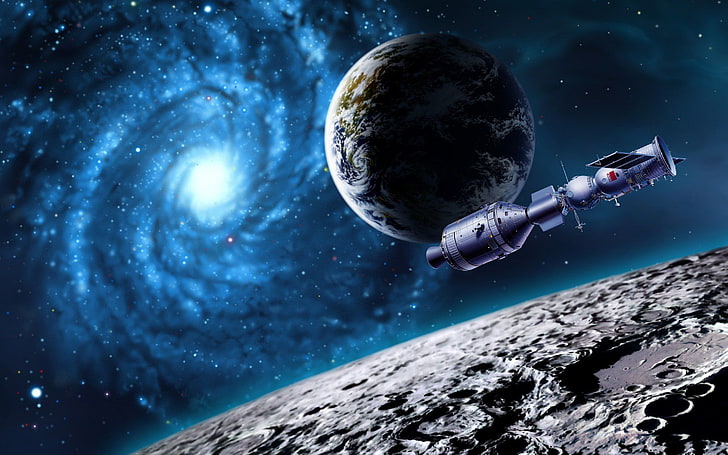 Space Satellite Hd Hintergrund 1800 × 2880, HD-Hintergrundbild
