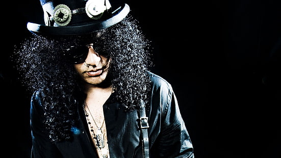 Miembro de Guns N 'Roses, Música, Slash, Fondo de pantalla HD HD wallpaper