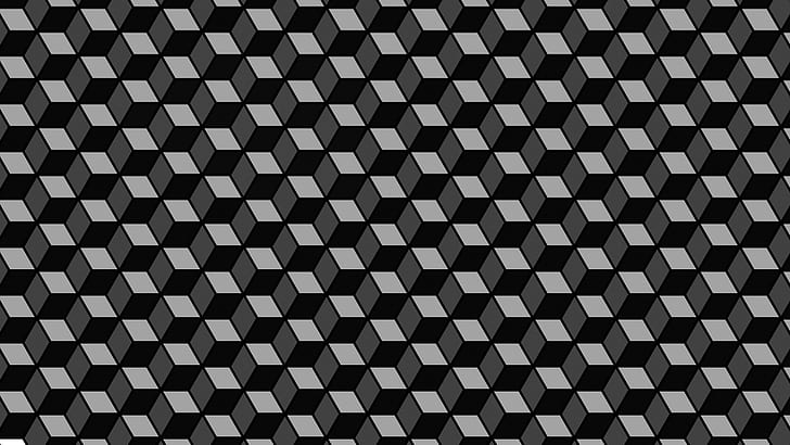Pola, Ilusi Optik, Abstrak, kotak 3d, pola, ilusi optik, abstrak, 1920x1080, Wallpaper HD