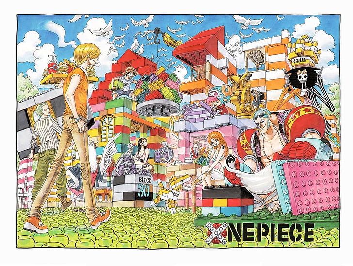 Fond d'écran numérique One Piece, One Piece, anime, Fond d'écran HD