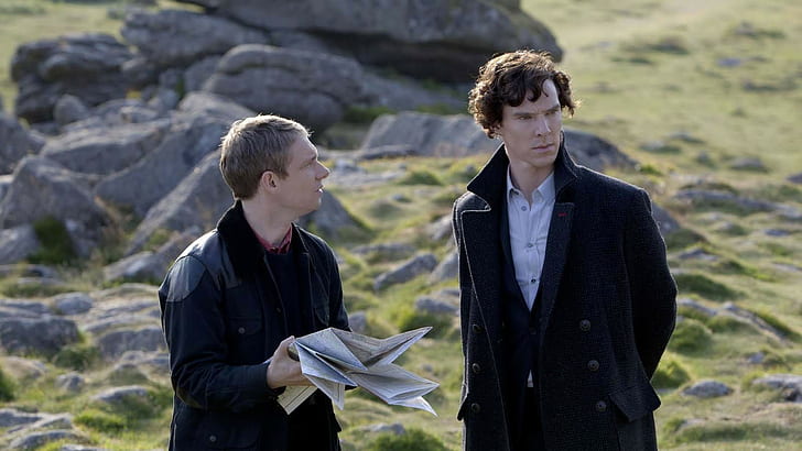 Sherlock, Benedict Cumberbatch, HD wallpaper