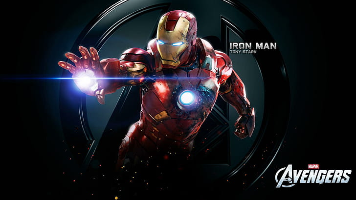 Iron Man Tony Stark, järn, tony, stark, hämnarna, HD tapet