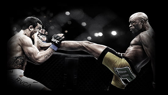 kickboxing, Anderson Silva, Wallpaper HD HD wallpaper