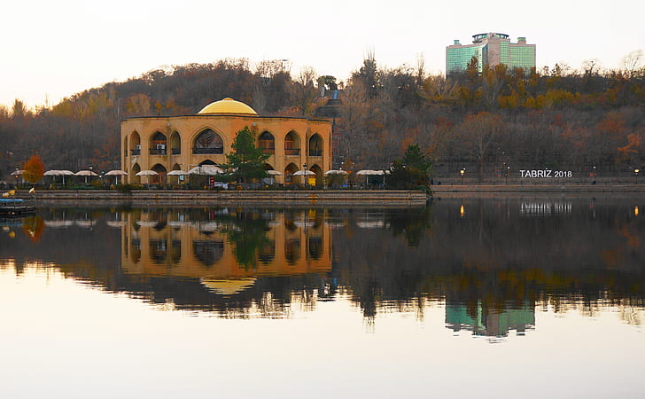 Tabriz El-Golu, Asia, Iran, Park, tabriz, Wallpaper HD