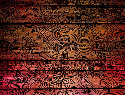 patterns, background, dark, wooden, texture, HD wallpaper HD wallpaper