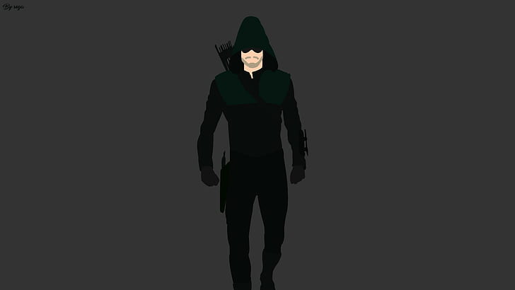 Green Arrow, DC Universe, Arrow (TV series), vector, HD wallpaper
