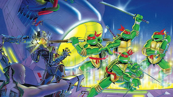 Teenage Mutant Ninja Turtles, Raphael (TMNT), HD wallpaper HD wallpaper