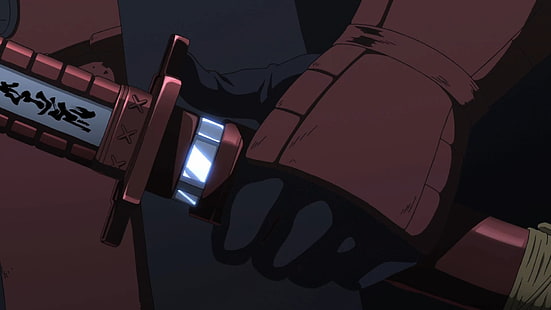 иллюстрация с красным мечом, Аниме, Akame Ga Kill !, Akame (Акаме Ga Kill!), HD обои HD wallpaper
