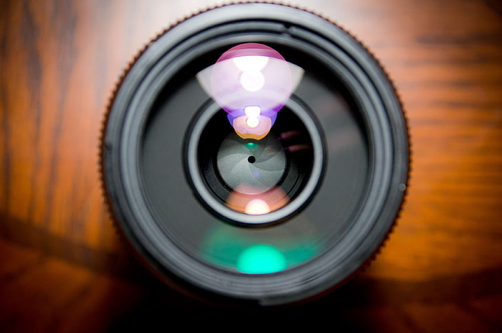camera lens, closeup, equipment, exposure time, focal length, lens, lense flare, photo, photographer, photography, shutter speed, zoom, HD wallpaper