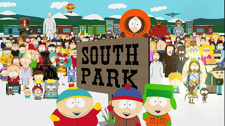 South Park, Cartoon Characters, Cute, south park tv series, south park, cartoon characters, cute, HD wallpaper