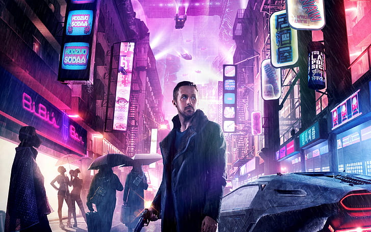 Blade Runner 2049, Ryan Gosling, 4 km, Fond d'écran HD